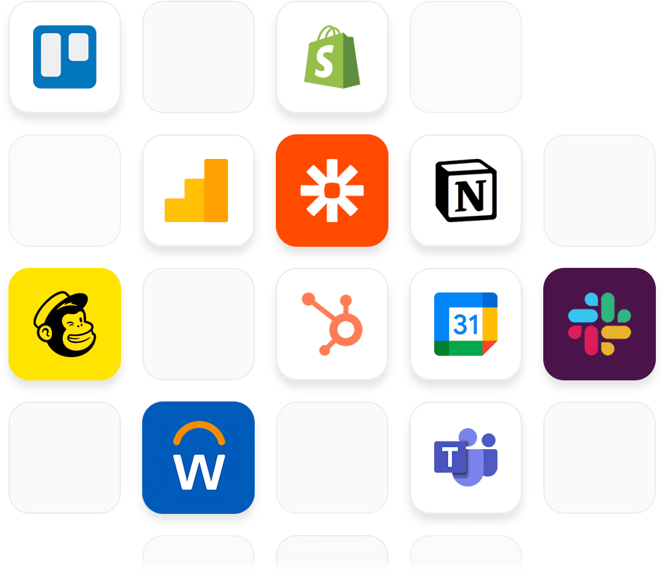 Tools and platforms we integrate with